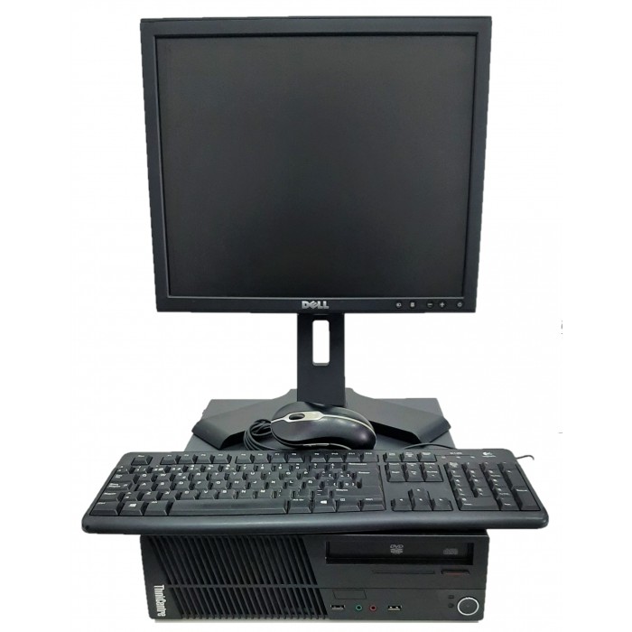 Ordenador completo - Equipo (LENOVO THINKCENTRE) + Monitor 17" (Dell)
