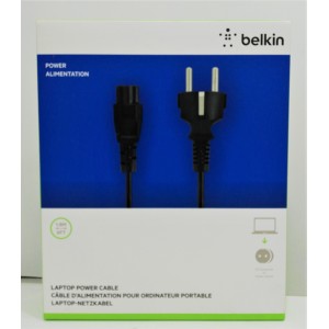 Cable de alimentación para portátil (trebol) 1.8m BELKIN - NUEVO
