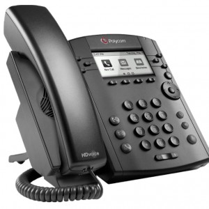 Teléfono VoIP POLYCOM VVX 311 - SIP - PoE - Optimizado para Skype