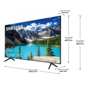 TARA / Samsung 50¨ CRYSTAL SERIE 8 UHD, HDR10+, Smart TV, WiFi (UE50TU8005K)