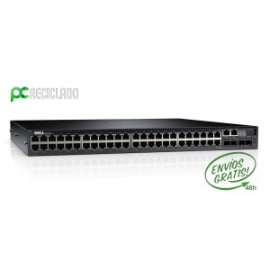 Dell N3048 E07W 48-Port Gigabit/ 2-Port 10GbE SFP+/2-Port 10G Module/Dual Power Supply