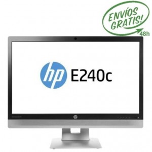 Monitor de videoconferencia HP 23.8" IPS, Full HD CON Display Port + HDMI + VGA + USB (E240c)