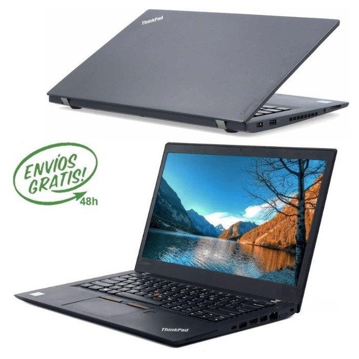 Lenovo ThinkPad T480S TÁCTIL 14" Full HD / Core i5-8350U - 1.7GHZ / 16Gb DDR4 / 500Gb M.2 SSD - Windows 11