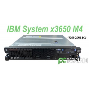 IBM System X3650 M4 - x2 (E5-2697 V2) 3.5Ghz/ 192Gb RAM x3 900GB SAS + 2x 10G LAN