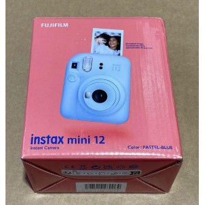 Cámara instantánea Fujifilm Instax Mini 12 Azul NUEVA