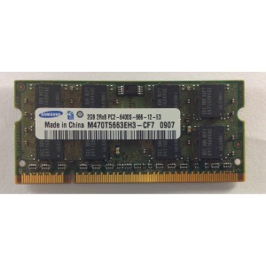 Memoria de Portátil de 2Gb DDR2 800Mhz PC6400S