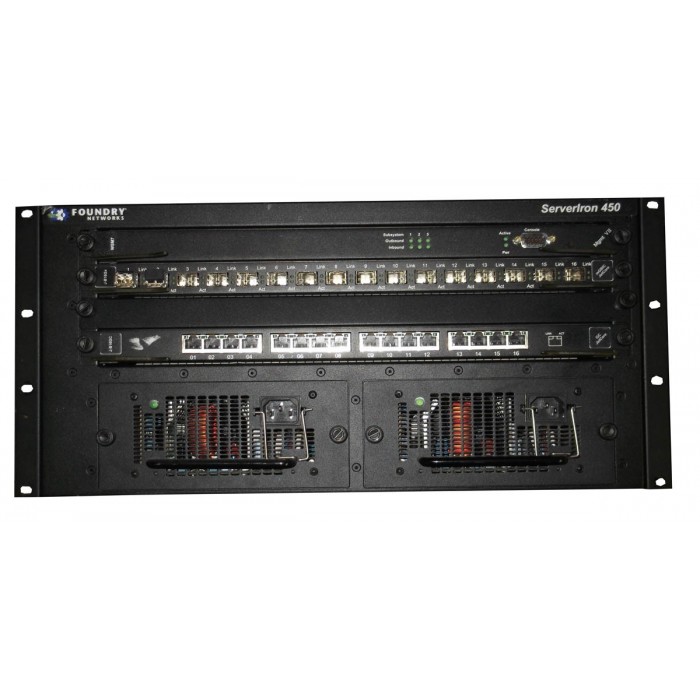 Foundry ServerIron 450 Load Balancing Switch - w/ WSM7-Mfnt VII
