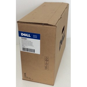 Cartucho de tóner Dell TD381 Negro para impresoras Dell 5210n/5310n